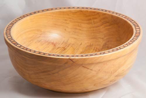 Inlayed bowl