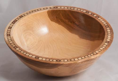 Inlayed bowl